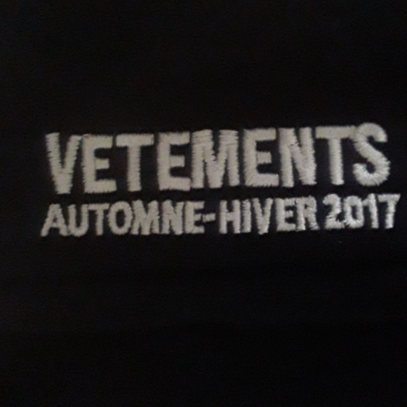 Vetements automne-hiver 2017